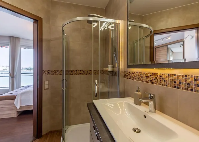 Luxury With A Beautiful View For The Danube River Apartmán *
