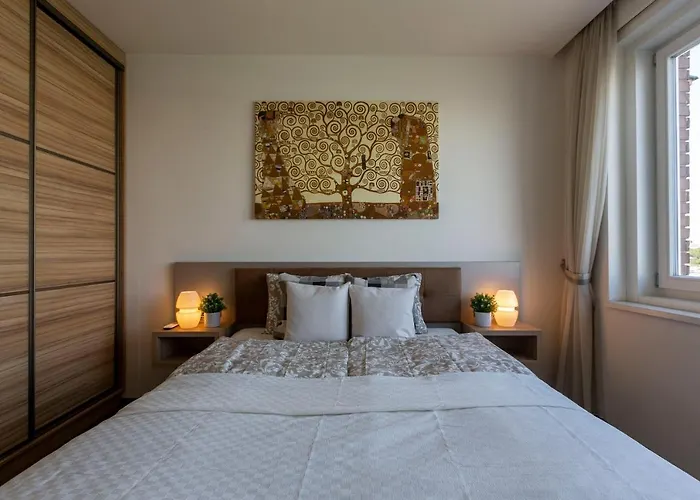 Lägenhet Luxury With A Beautiful View For The Danube River